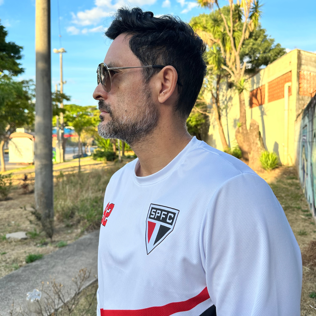 CAMISA MANGA LONGA SÃO PAULO OFICIAL CAMISETA SPFC ORIGINAL NOVA 2024